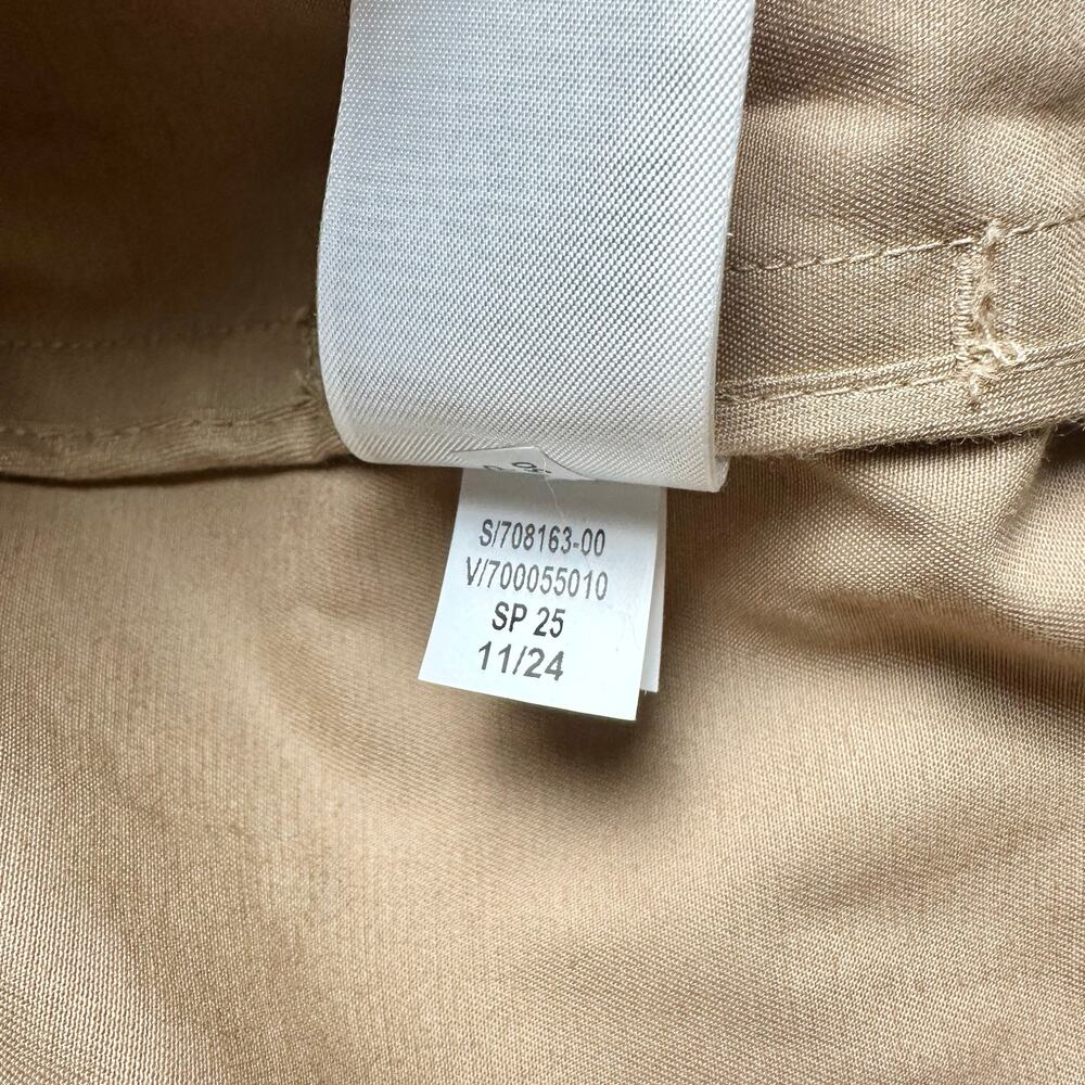 Banana Republic | Women | Beige Chic Cape Back Belted Short Trench Coat | Small - Picture 11 of 16